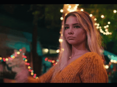 Madelyn Cline Thumbs Up Wink GIF