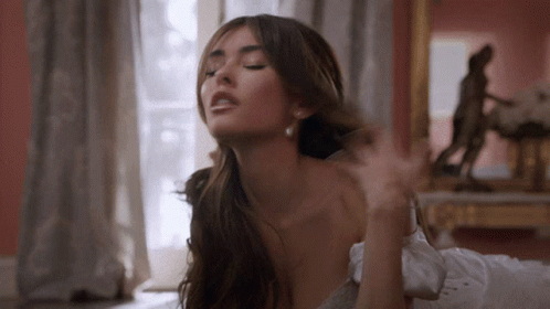 Madison Beer Flipping Hair GIF