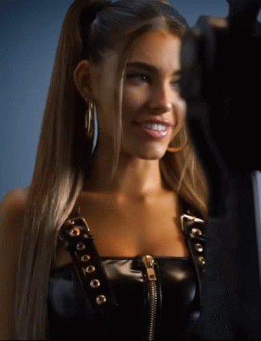 Madison Beer Tongue Out GIF