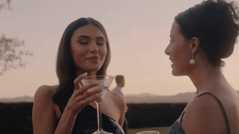 Madison Beer Wine Glass GIF