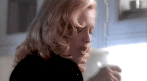 Madonna Drinking Wine Walking Away GIF