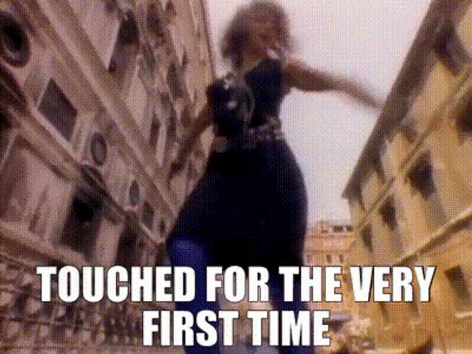 Madonna Music Video Touched For The First Time GIF