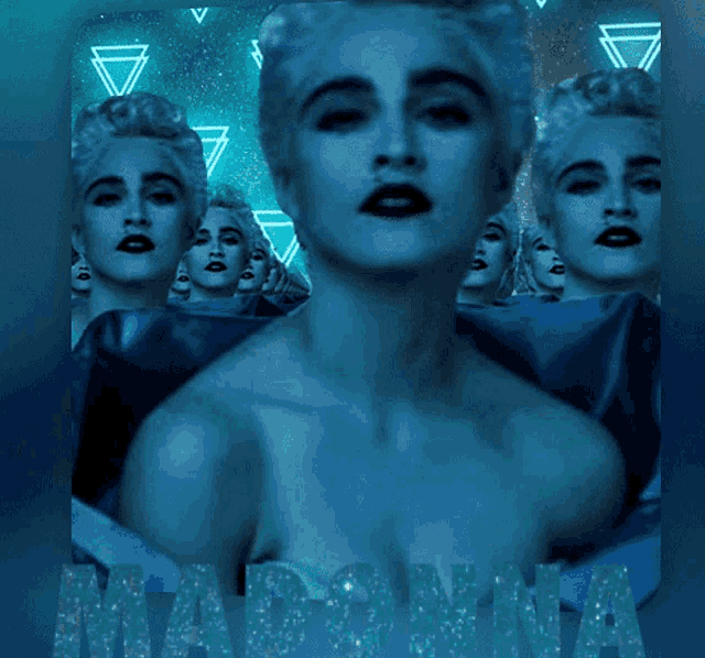Madonna Queen Of Pop Gif GIF