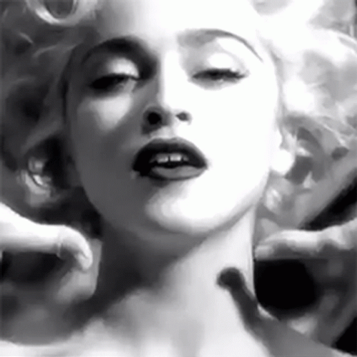 Madonna Vogue strike a pose gif.
