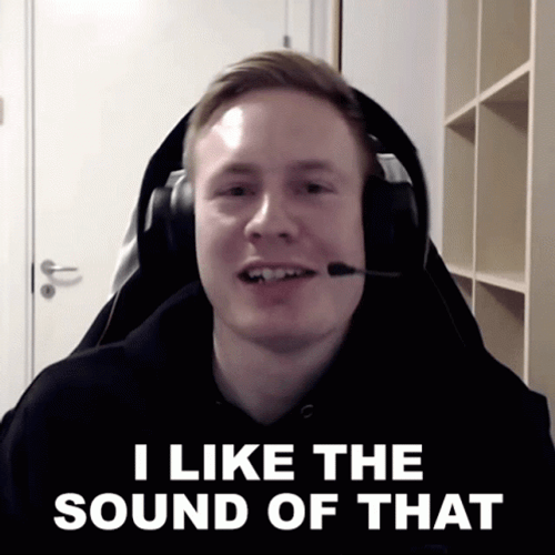 Mads Brock-Pedersen Like The Sound Of That GIF