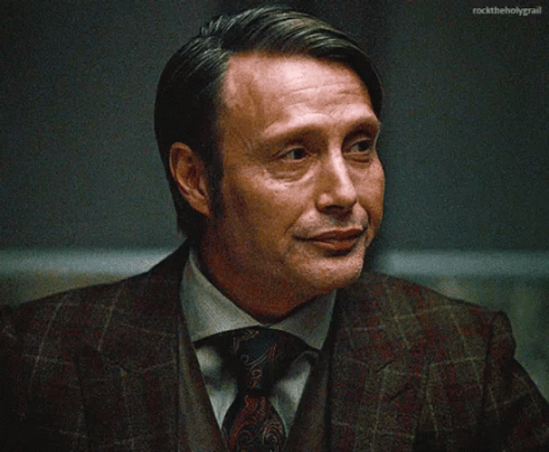 Mads Mikkelsen Welp Dissatisfied Face GIF