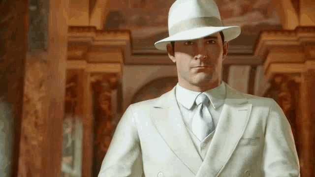 Mafia Thomas Angelo Pointing His Gun GIF