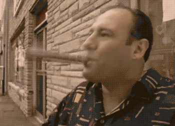 Mafia Tony Soprano's Big Tobacco GIF