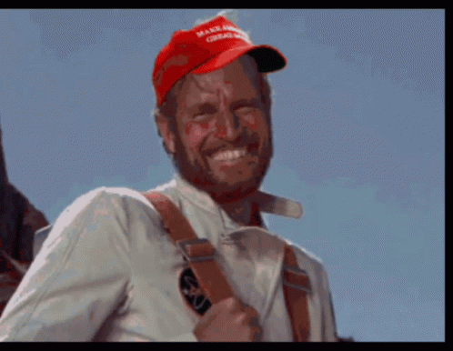 Maga Crying Charlton GIF