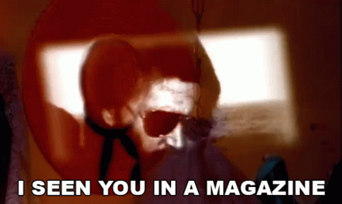 Magazine Bee Gees Barry Gibb GIF