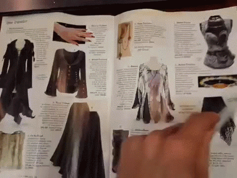 Magazine Fashion Clothes GIF