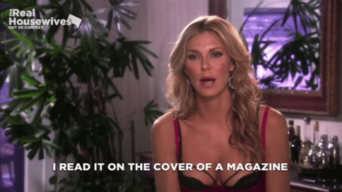 Magazine Real Housewives GIF