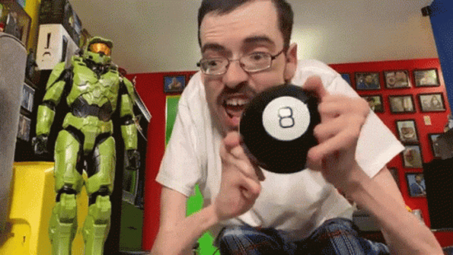 Magic 8 Ball So Funny GIF