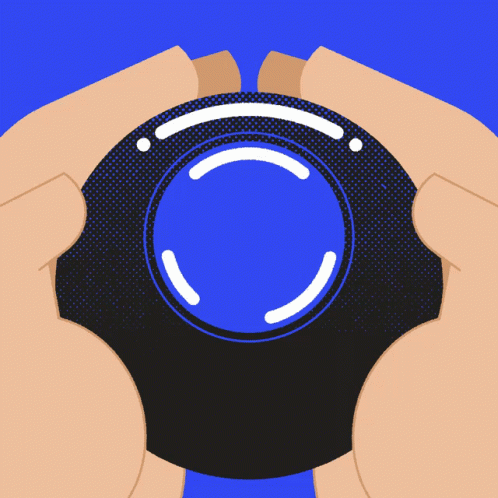Magic 8 Ball Time For Action GIF