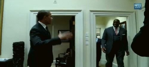 Magic Johnson Entering A Room GIF