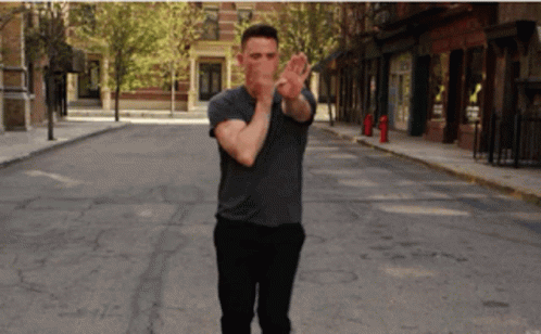 Magic Mike Channing Tatum Voguing GIF