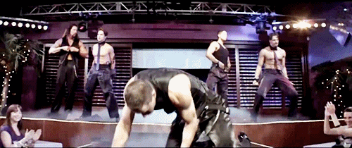 Magic Mike Crawling Ground Hip Thrust GIF