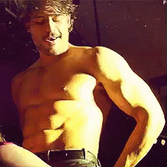 Magic Mike Joe Manganiello Sexy Fireman Dance GIF