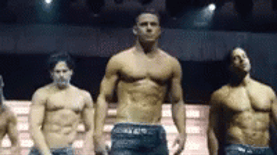 Magic Mike XXL Channing Tatum Half Naked GIF