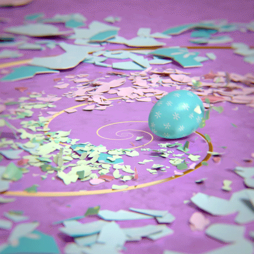 Magical Egg Laying King GIF