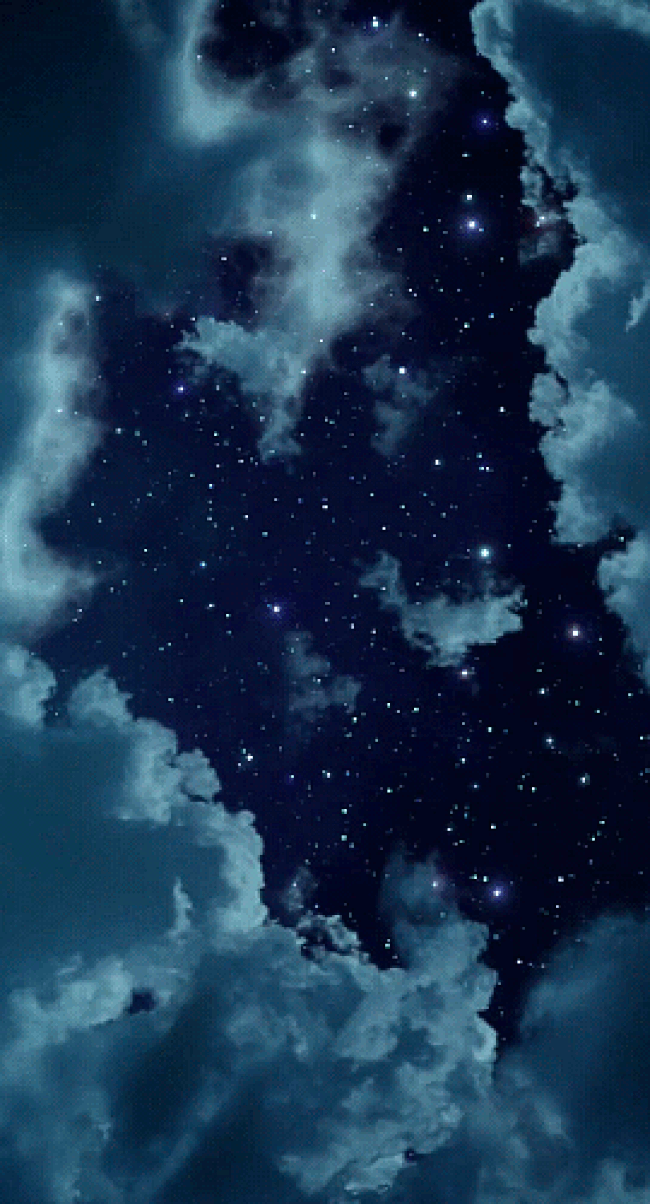 Magical Night Sky GIF