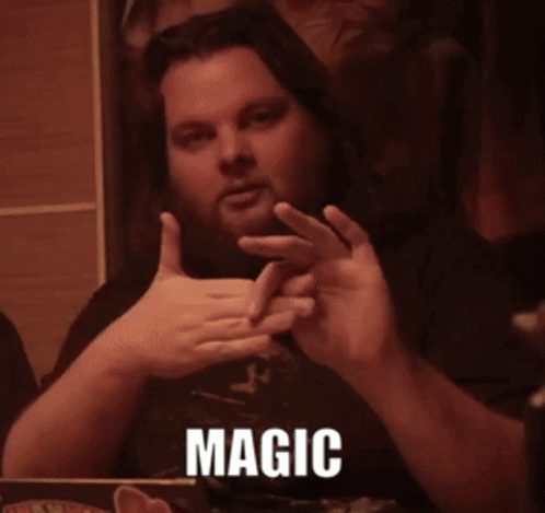 Magician Magic Hand Trick GIF