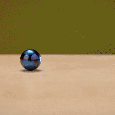 Magnet Balls Attract Repel Demo GIF