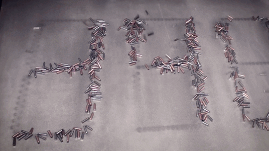 Magnet Bullets Metal Art Museum GIF