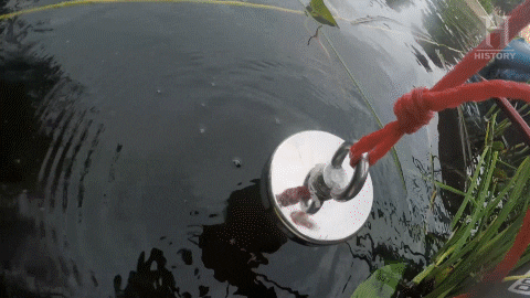 Magnet Fishing Rick Edwards River Hunters GIF
