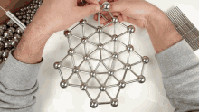 Magnet Metal Balls Rods Connect Game GIF