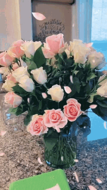 Magnificent White And Pink Flores GIF