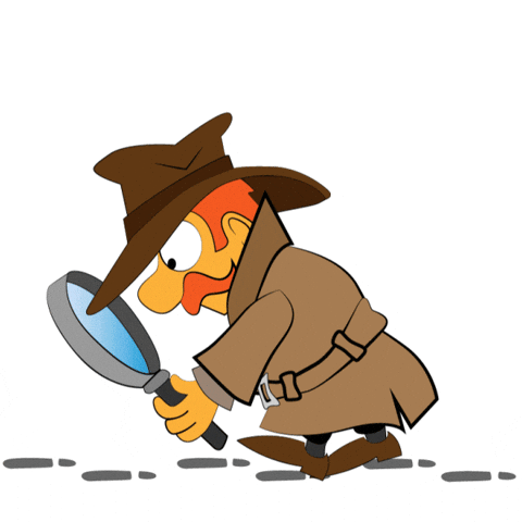 Magnifier Find Footsteps GIF