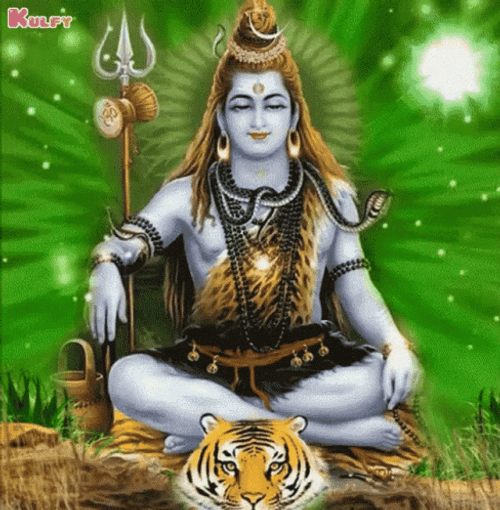 Mahadev Lord Shiva Morning Wishes GIF 