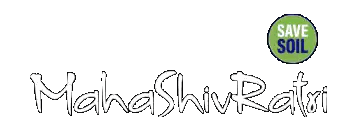 Mahashivaratri Logo with Save Soil Button