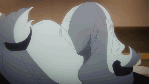 Mahito Staring His Back GIF