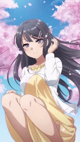 Mai Sakurajima Sakura Tree GIF