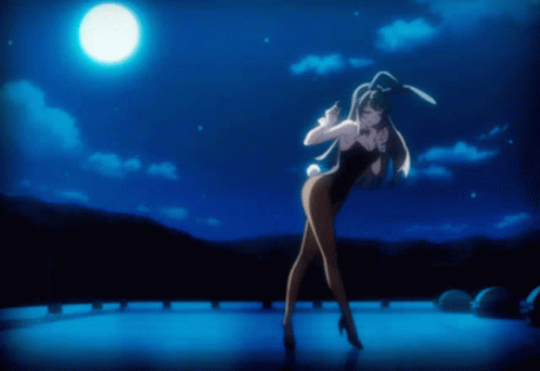 Bunny Mai Sakurajima Dancing GIF