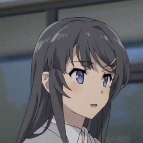 Mai Sakurajima Walking GIF