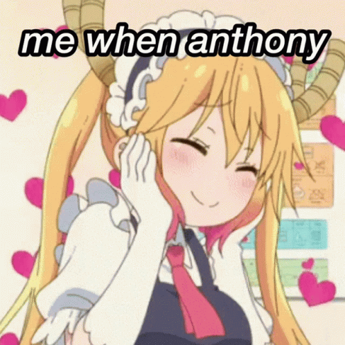 Maid With Horns Smiling Me When Anthony