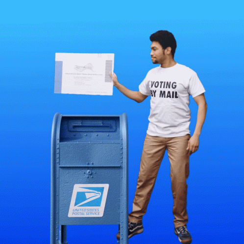 Mailing Box Vote By Mail Ad GIF