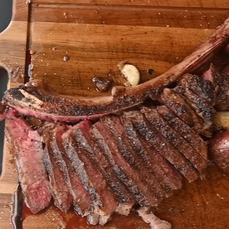 Main Course Sliced Brisket GIF