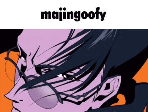 Majingoofy Above Man GIF