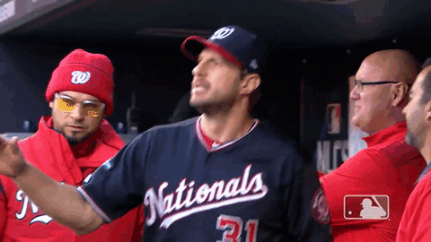Major League Max Scherzer Baam Clap GIF