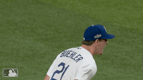 Major League Walker Buehler Yelling GIF