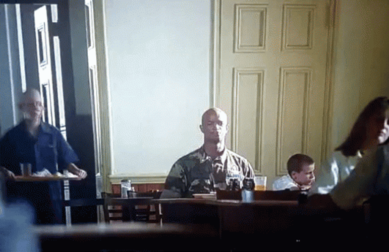 Major Payne Court Appearance Wacky Face GIF