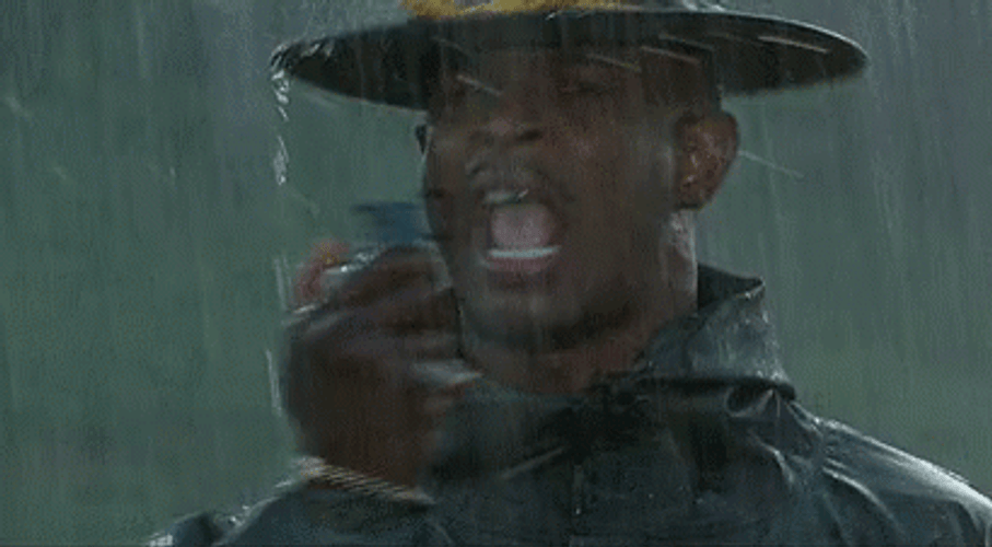 Major Payne Removing Grenade Pin GIF