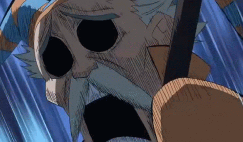 Makarov Dreyar Fairy Tail Disintegrate GIF