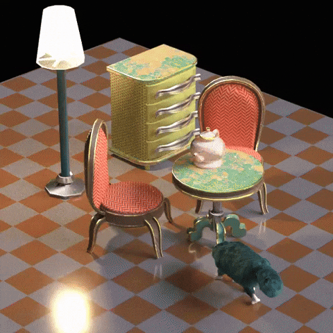 Make Everything Float Because I Don't Love Mess GIF