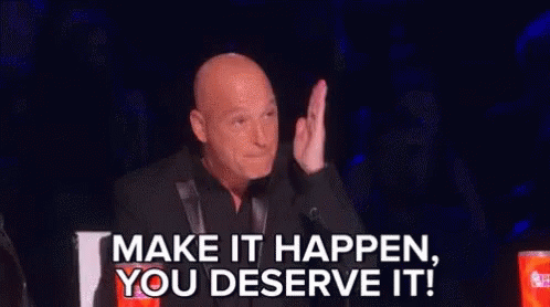 Make It Happen Howie Mandel Americas Got Talent GIF
