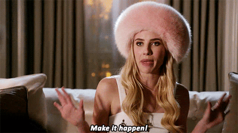 Make It Happen Scream Queens Chanel Oberlin GIF